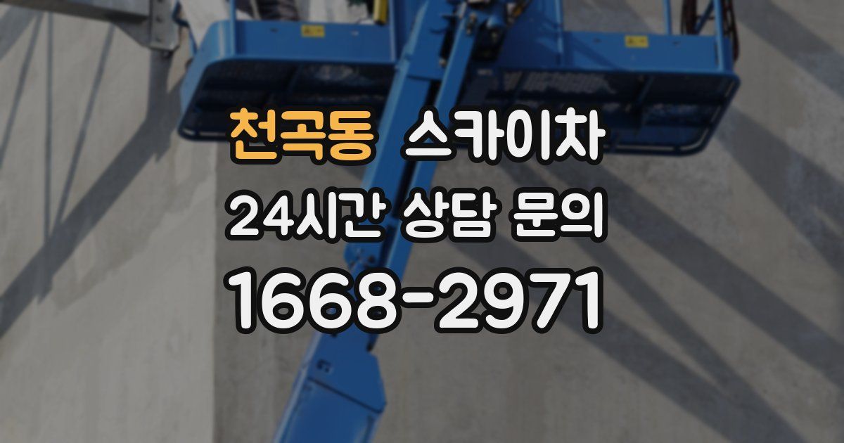 천곡동 스카이차