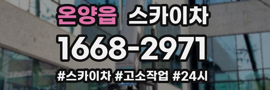 온양읍 스카이차