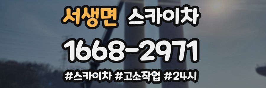 서생면 스카이차