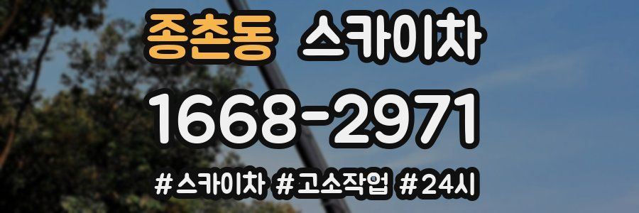종촌동 스카이차