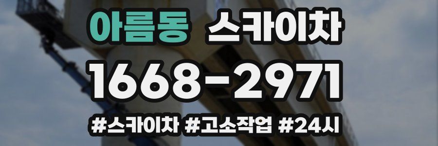 아름동 스카이차