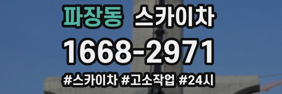 파장동 스카이차