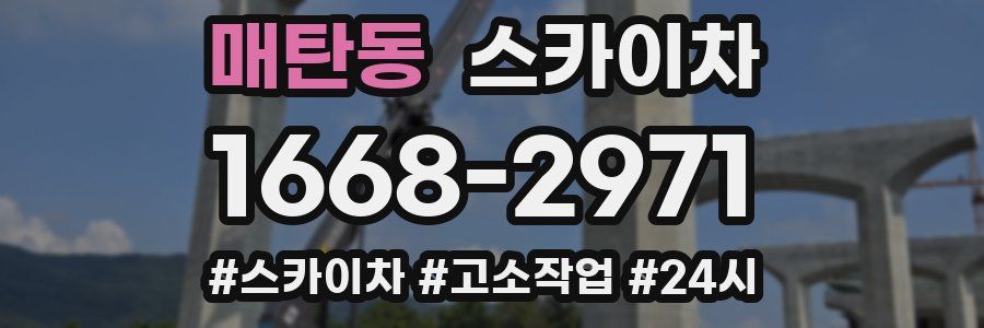 매탄동 스카이차