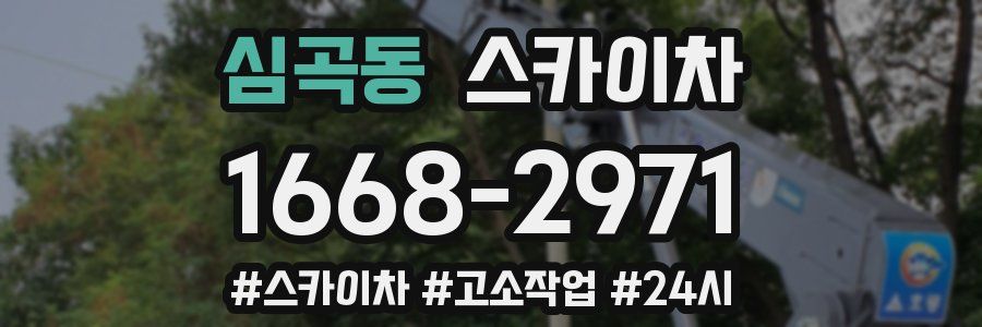 심곡동 스카이차