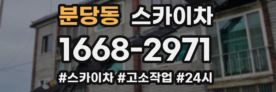 분당동 스카이차