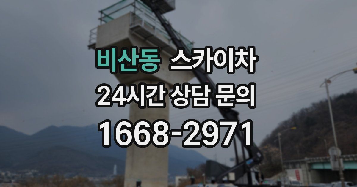 비산동 스카이차