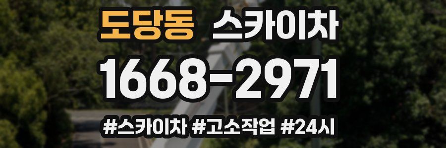 도당동 스카이차