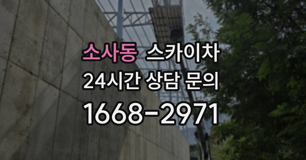 소사동 스카이차