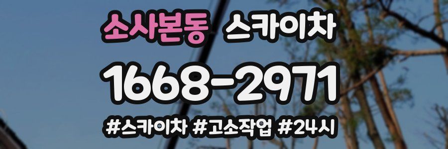 소사본동 스카이차