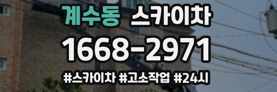 계수동 스카이차