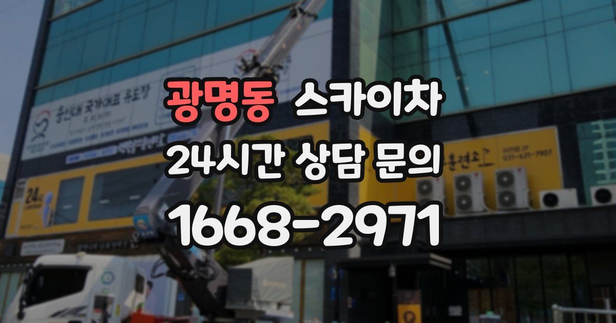 광명동 스카이차