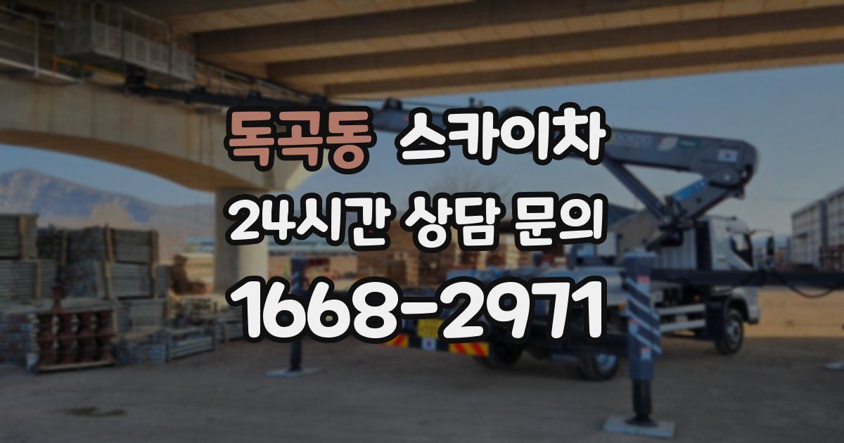 독곡동 스카이차