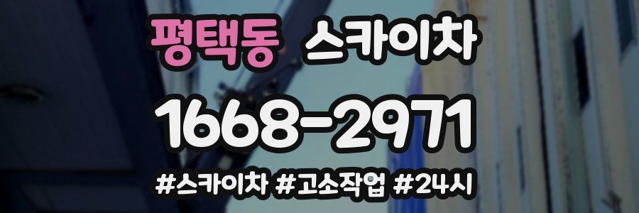 평택동 스카이차