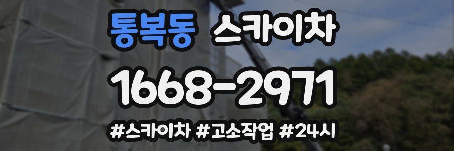 통복동 스카이차