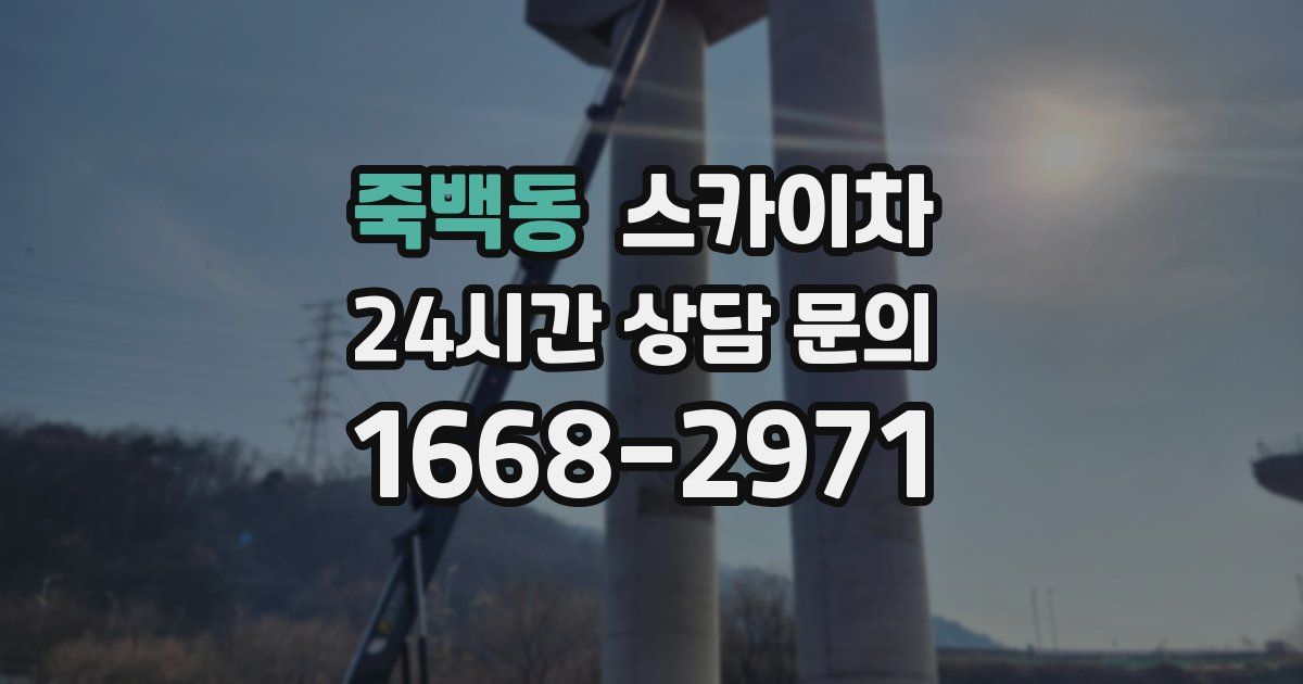 죽백동 스카이차