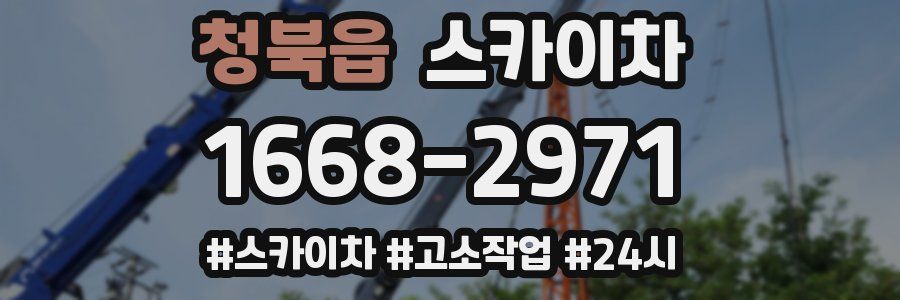 청북읍 스카이차