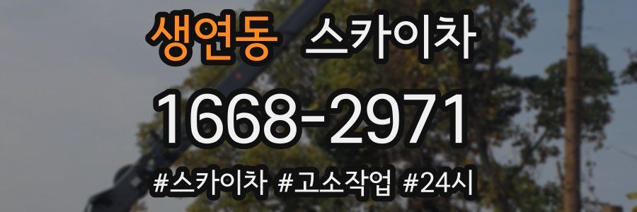 생연동 스카이차