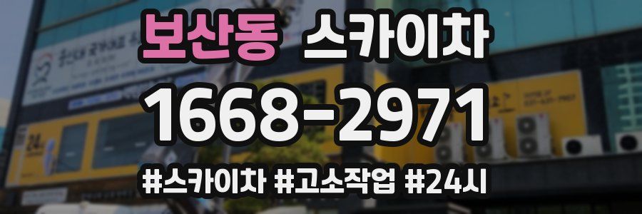 보산동 스카이차