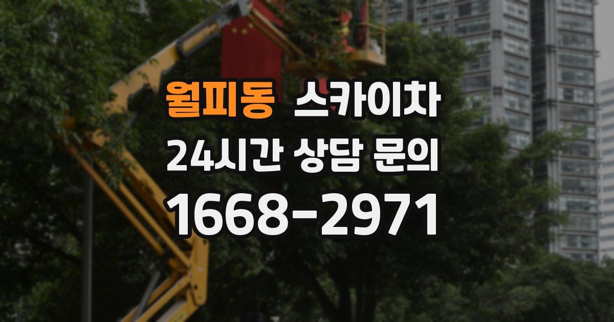 월피동 스카이차