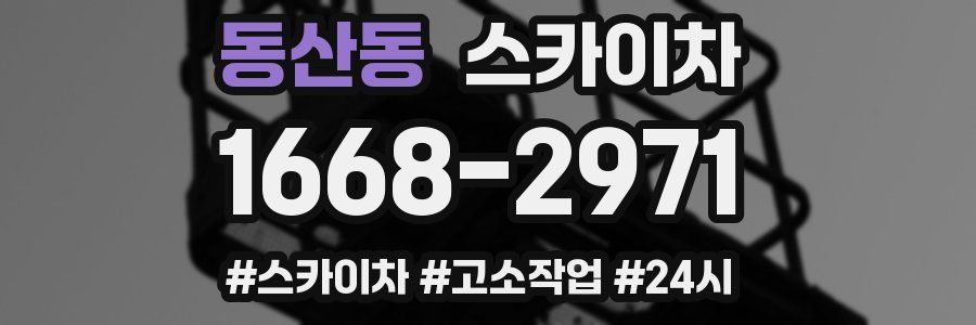 동산동 스카이차