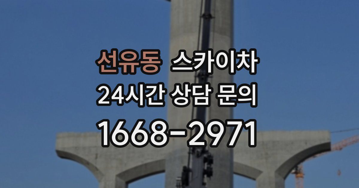 선유동 스카이차