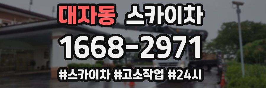 대자동 스카이차