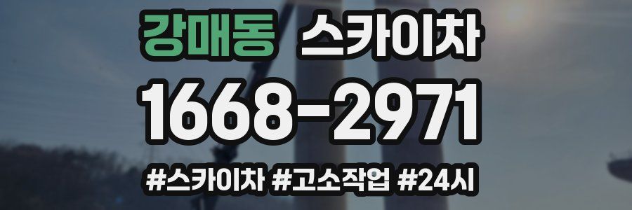 강매동 스카이차