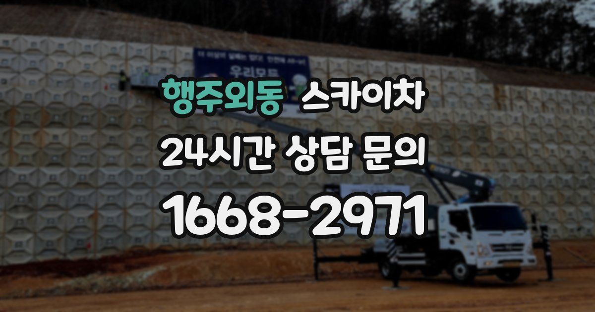행주외동 스카이차