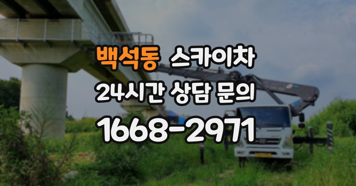 백석동 스카이차