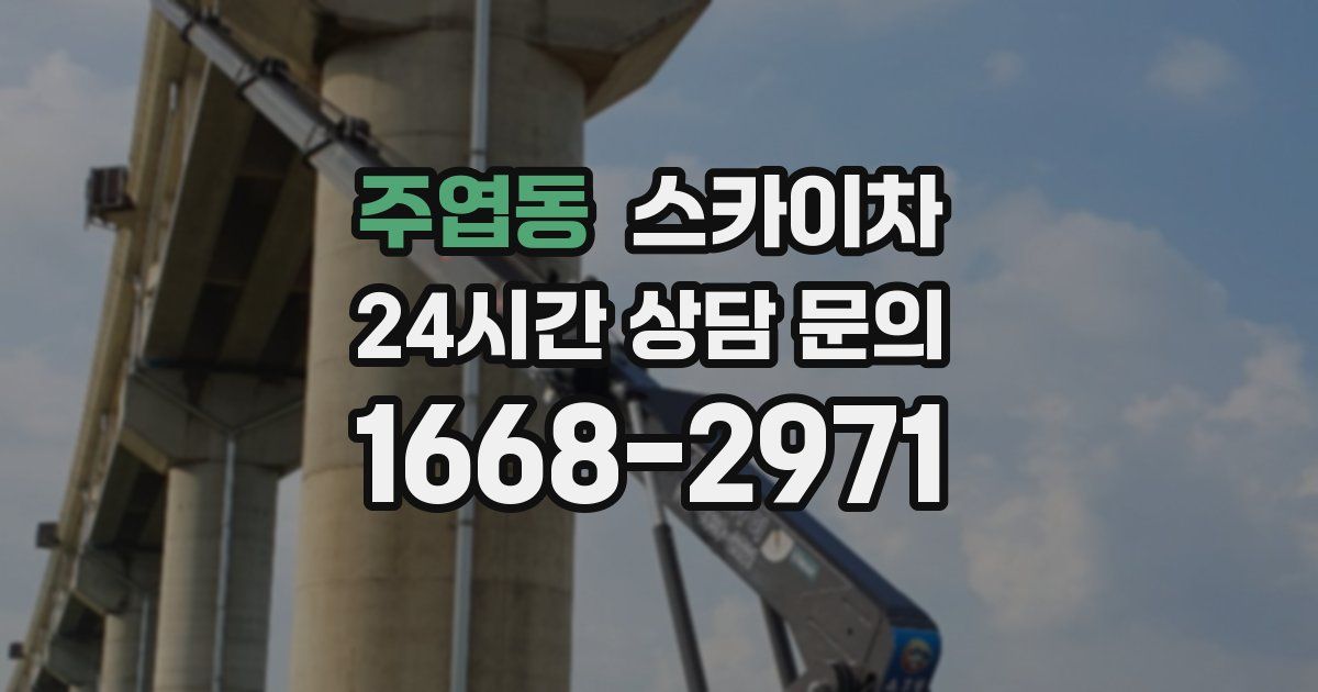 주엽동 스카이차