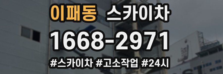 이패동 스카이차