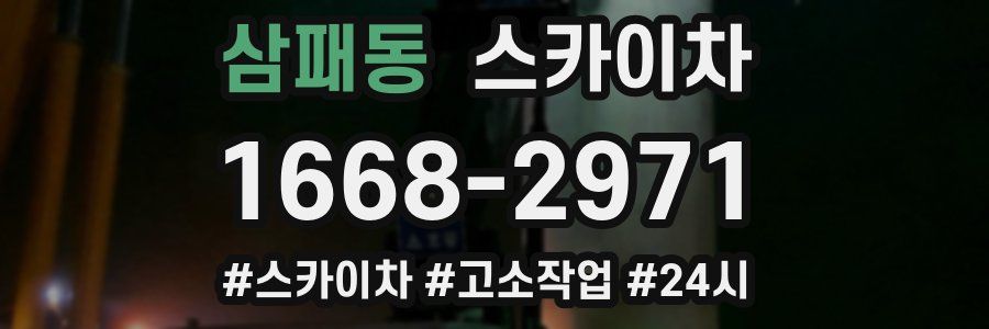 삼패동 스카이차