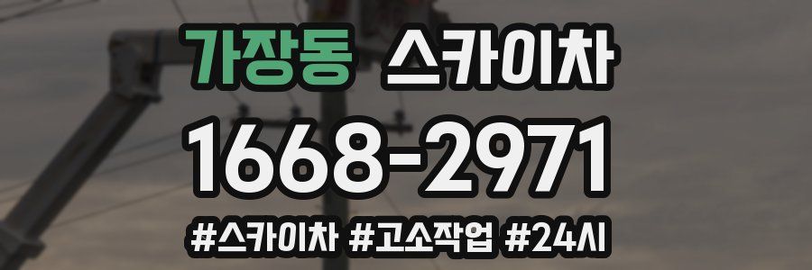 가장동 스카이차