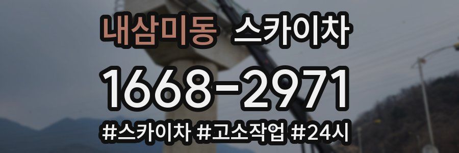 내삼미동 스카이차