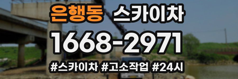 은행동 스카이차