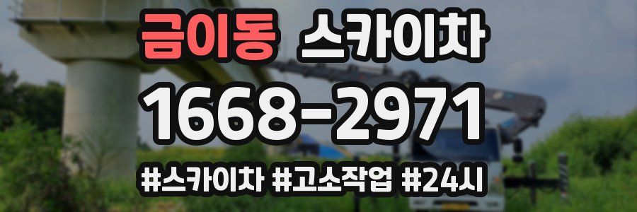 금이동 스카이차