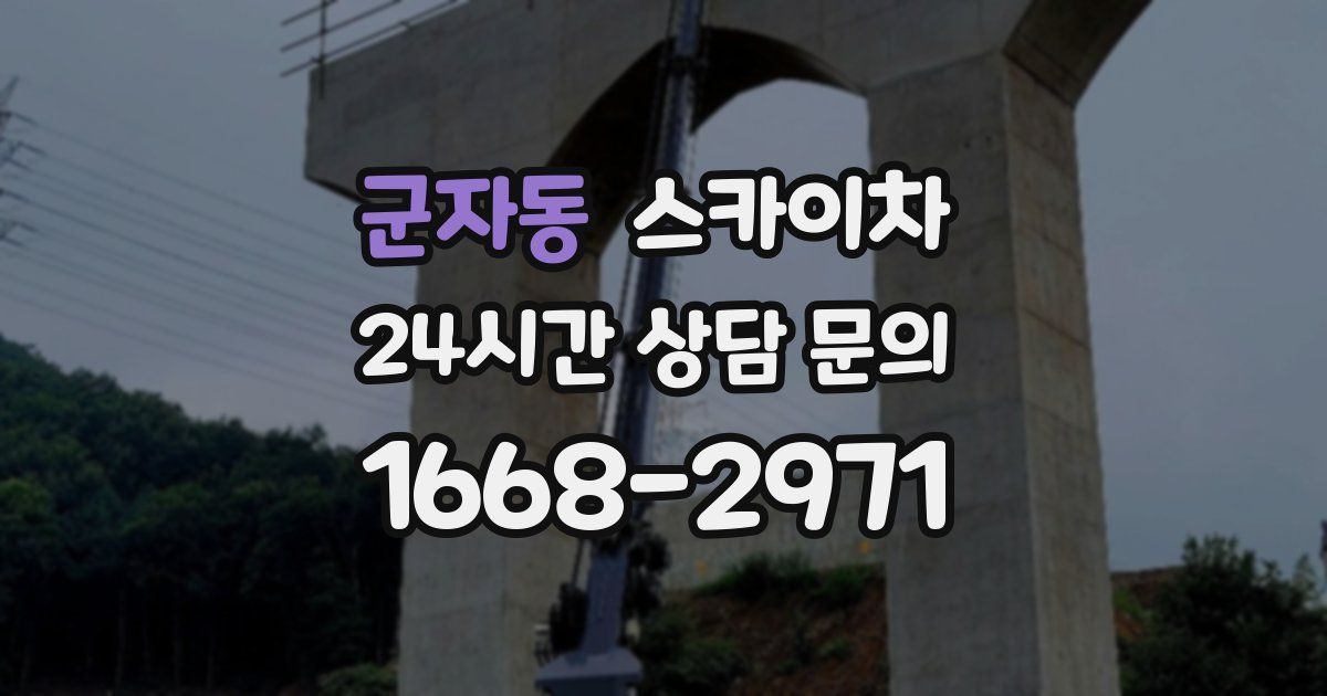 군자동 스카이차