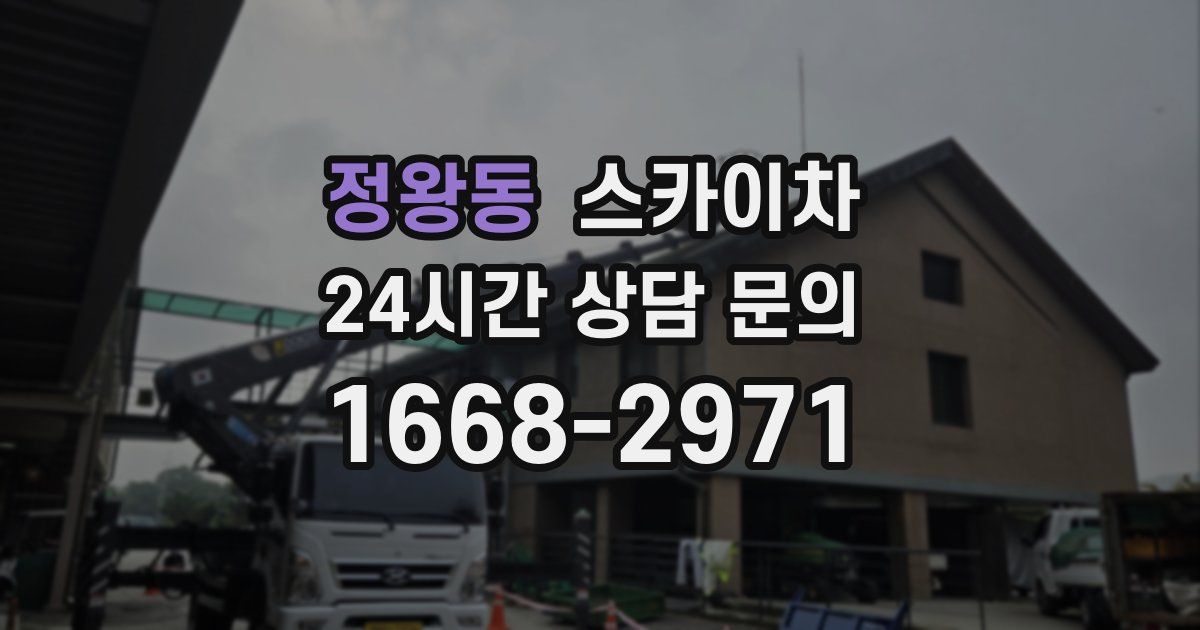 정왕동 스카이차