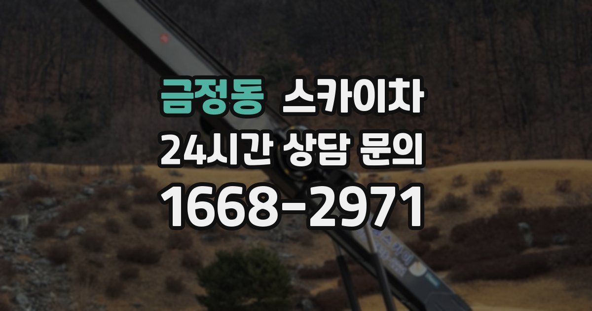 금정동 스카이차