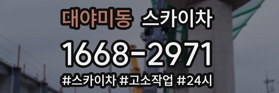 대야미동 스카이차