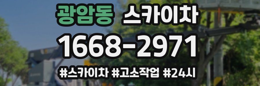 광암동 스카이차