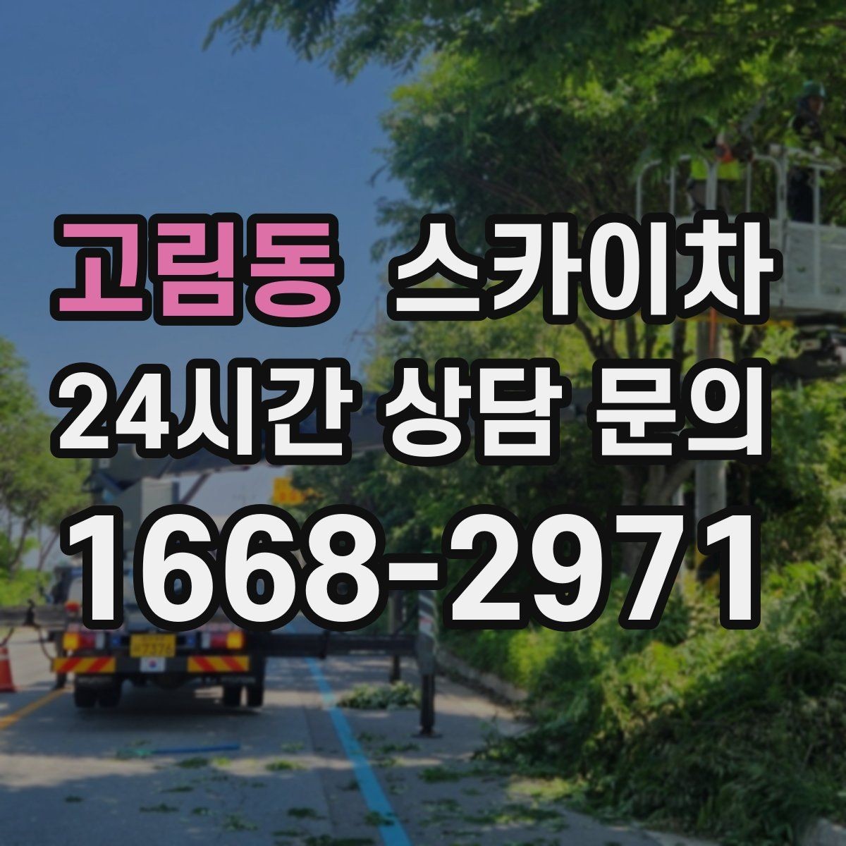 고림동 스카이차 주변 차량 이동이 필요할 때 준비 방법