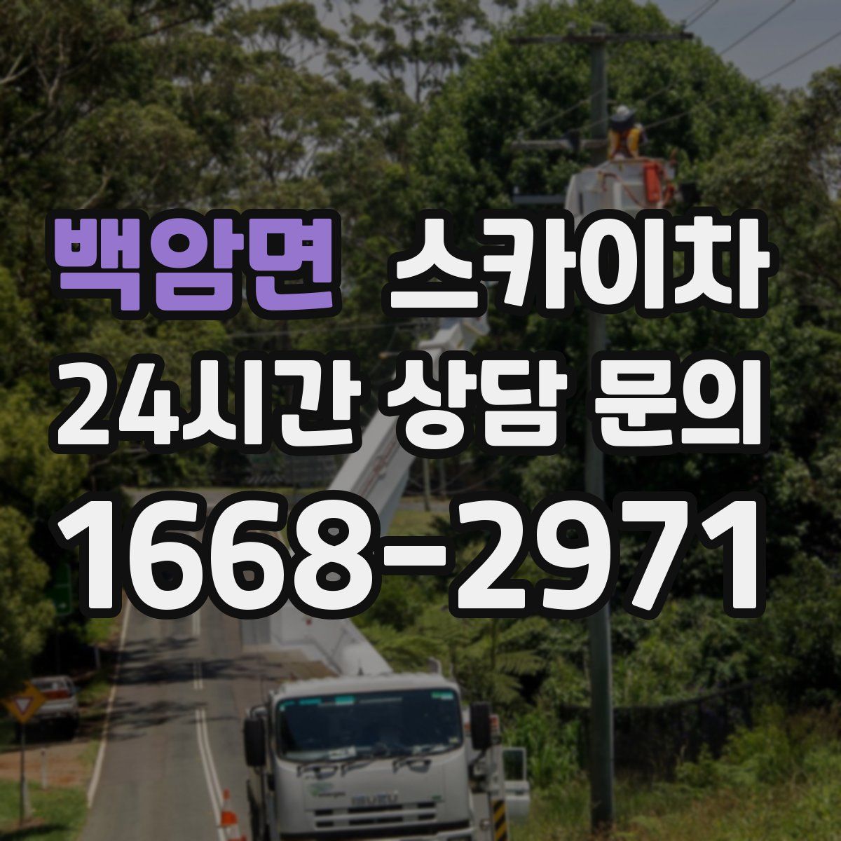 백암면 스카이차