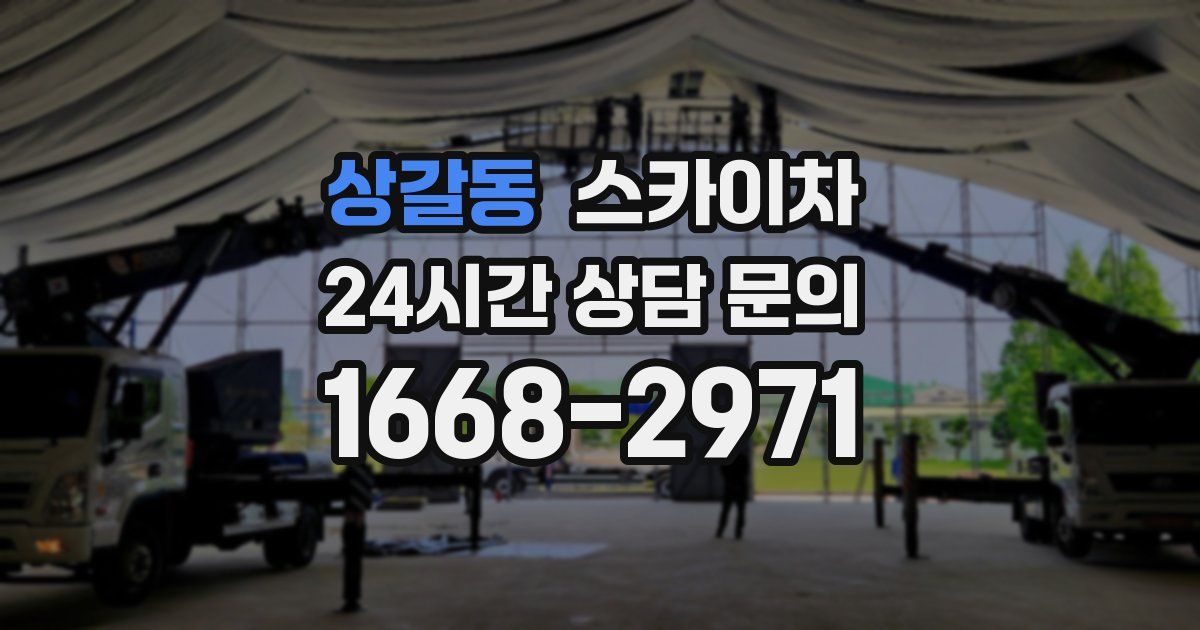 상갈동 스카이차