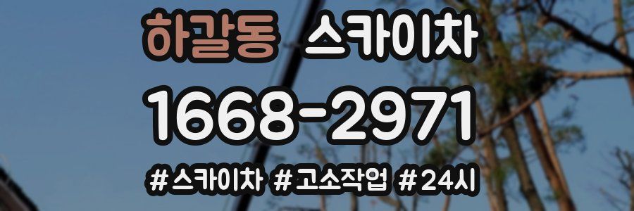 하갈동 스카이차