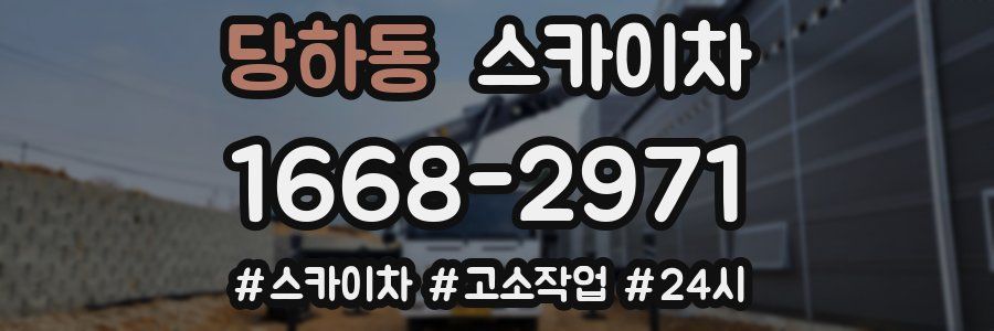 당하동 스카이차