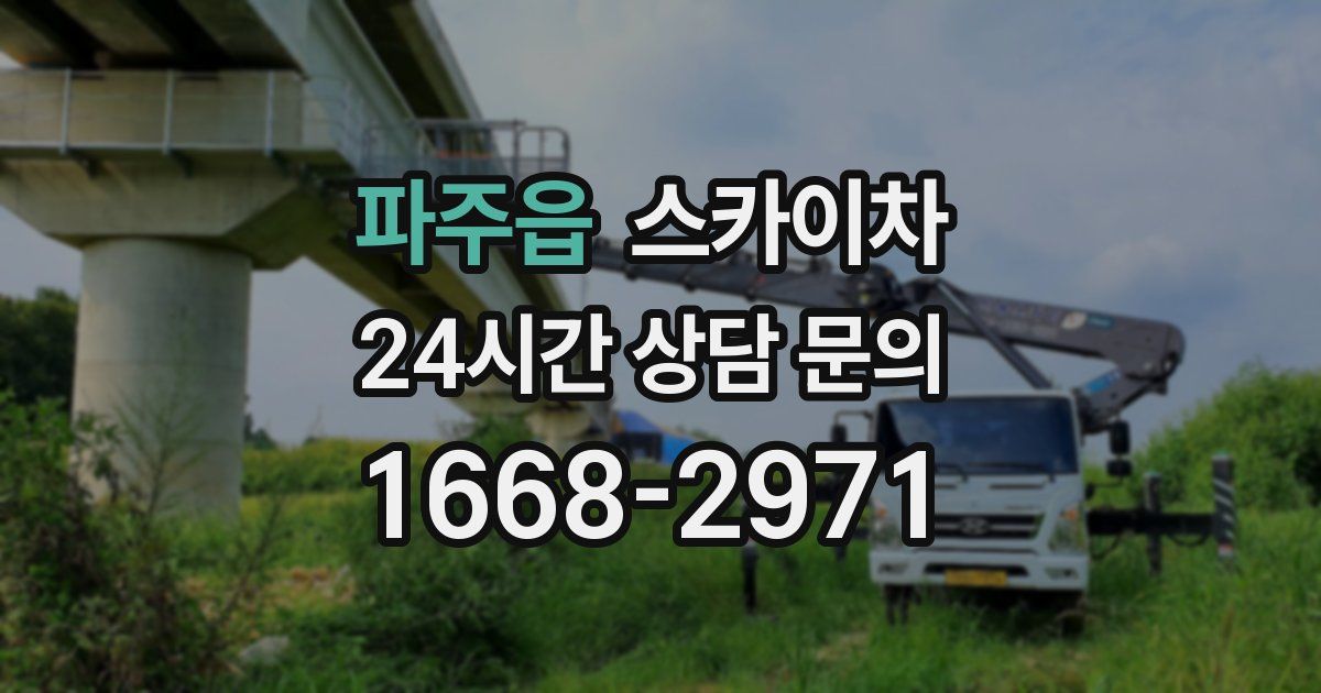 파주읍 스카이차