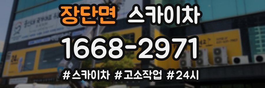 장단면 스카이차