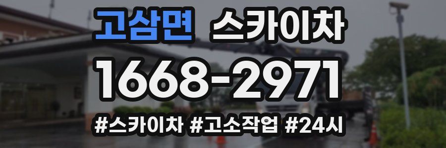 고삼면 스카이차