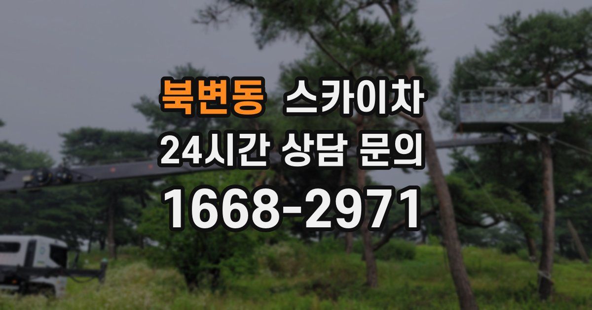 북변동 스카이차